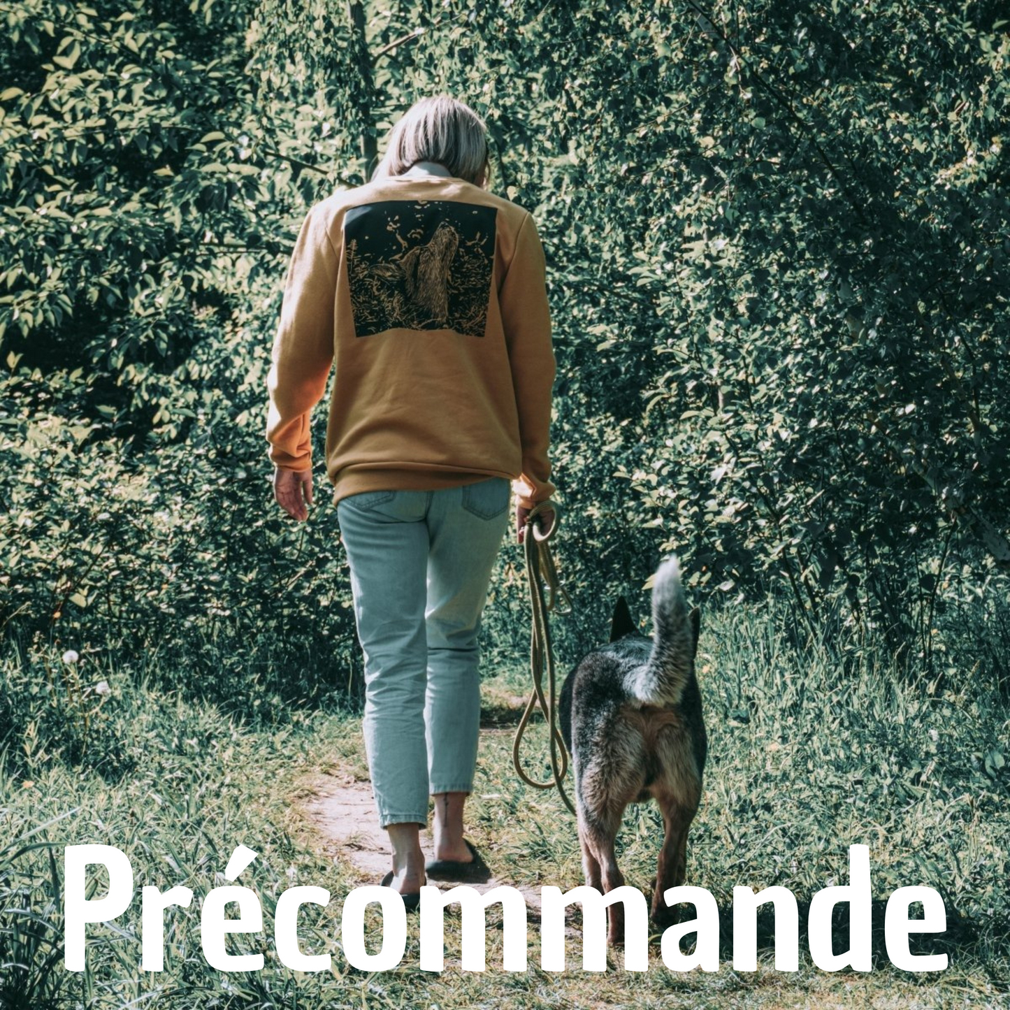 Précommande de vêtements personnalisés avec la photo de ton animal
