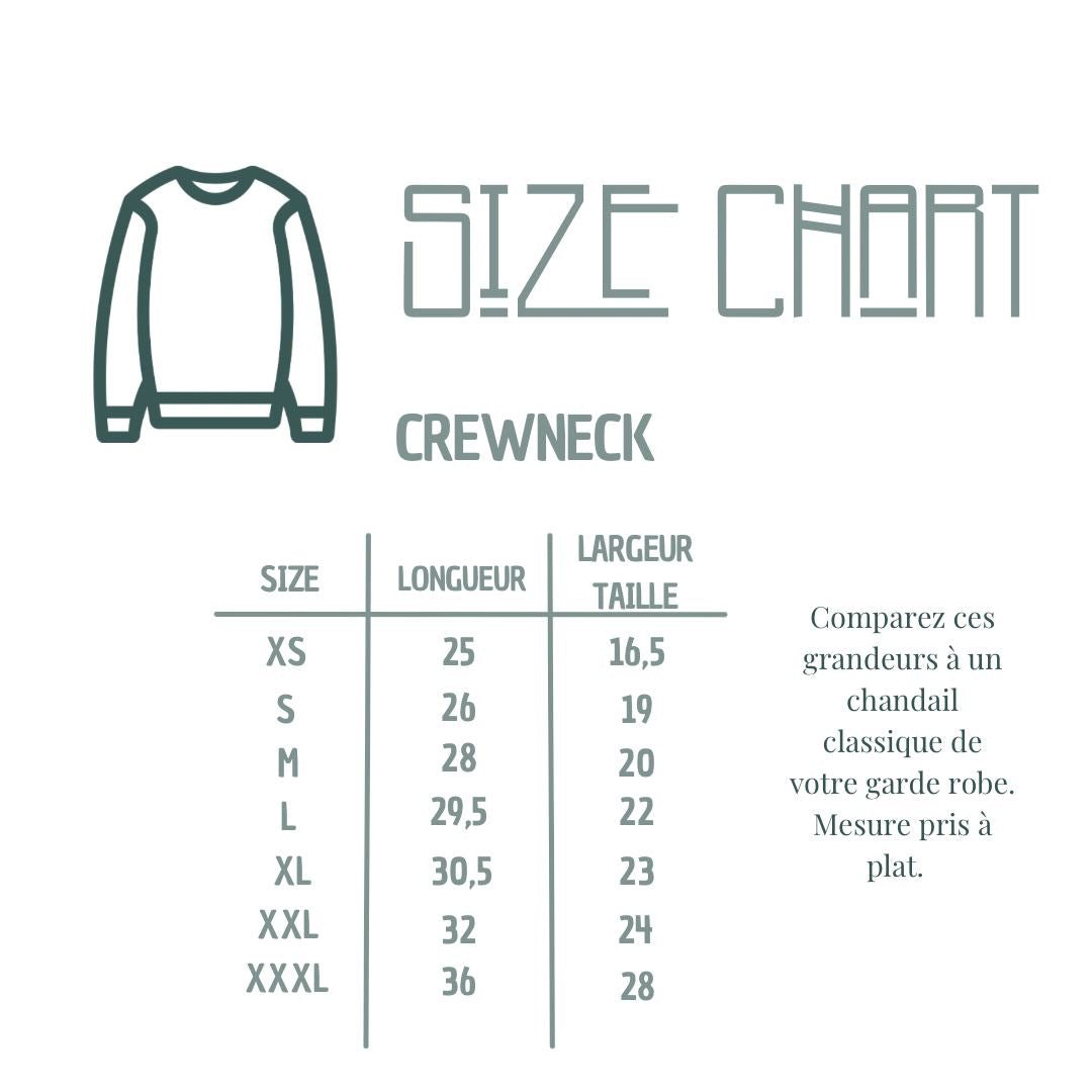 Crewneck Bambou Crème Personnalisable avec la photo de ton animal - Zazou Photo Lab