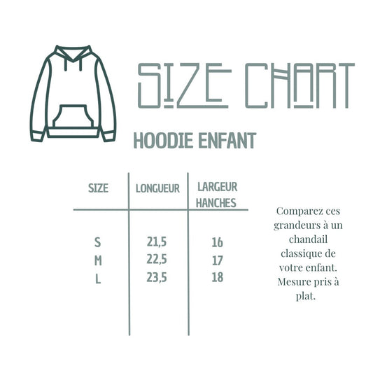 Hoodie enfant - Zazou Photo Lab