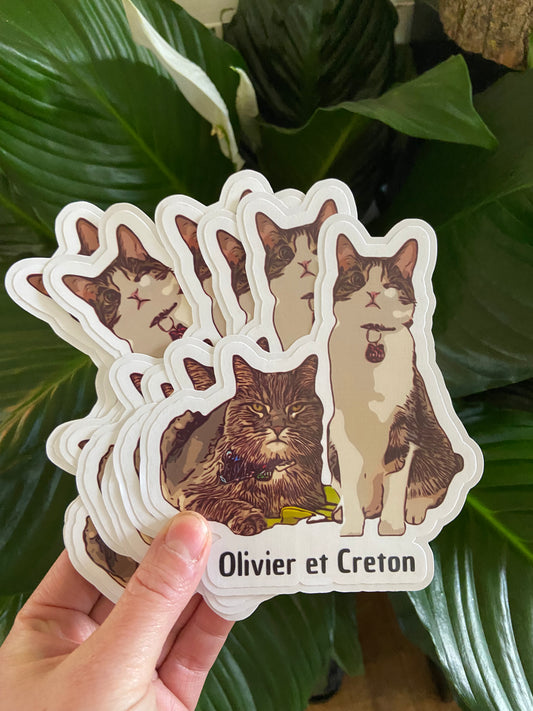 Autocollants de couleurs personnalisés