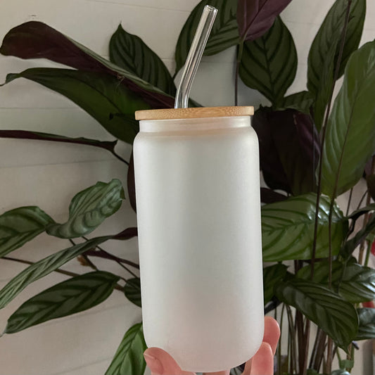 Verre givré personnalisable avec la photo de ton animal