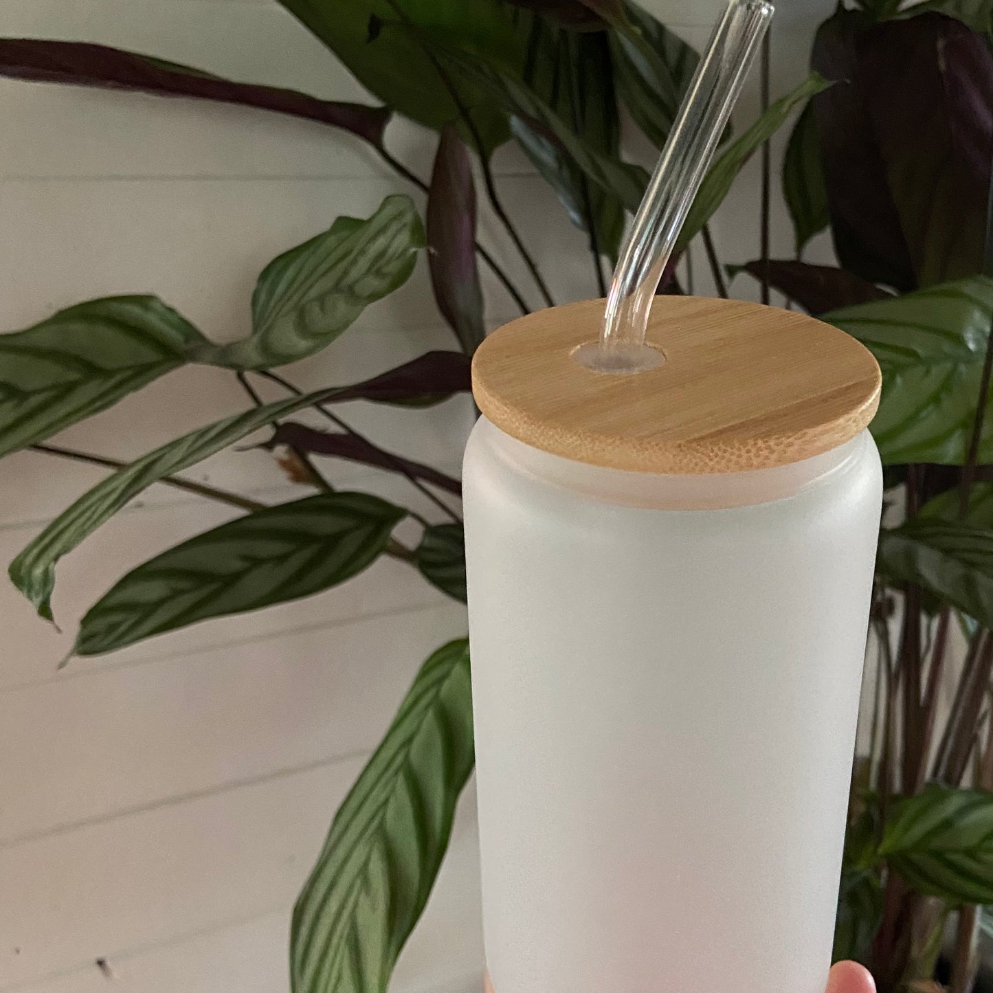 Verre givré personnalisable avec la photo de ton animal