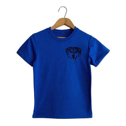 T-Shirt Enfant Pacific blue Personnalisable - Zazou Photo Lab