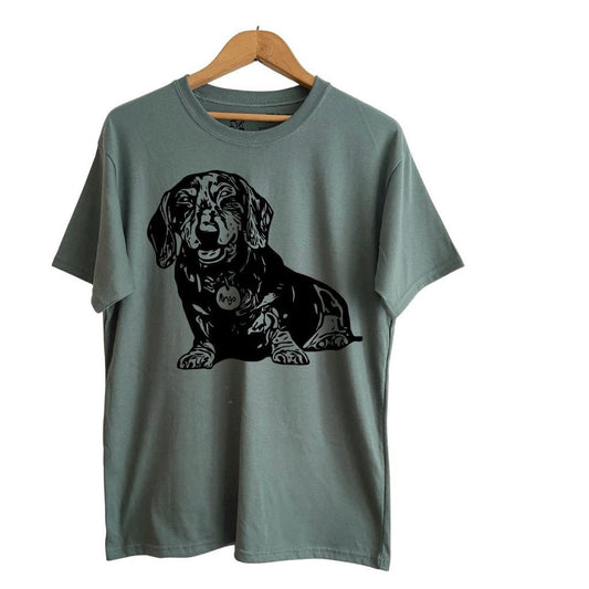 T-Shirt Eucalyptus personnalisable avec la photo de ton animal - Zazou Photo Lab