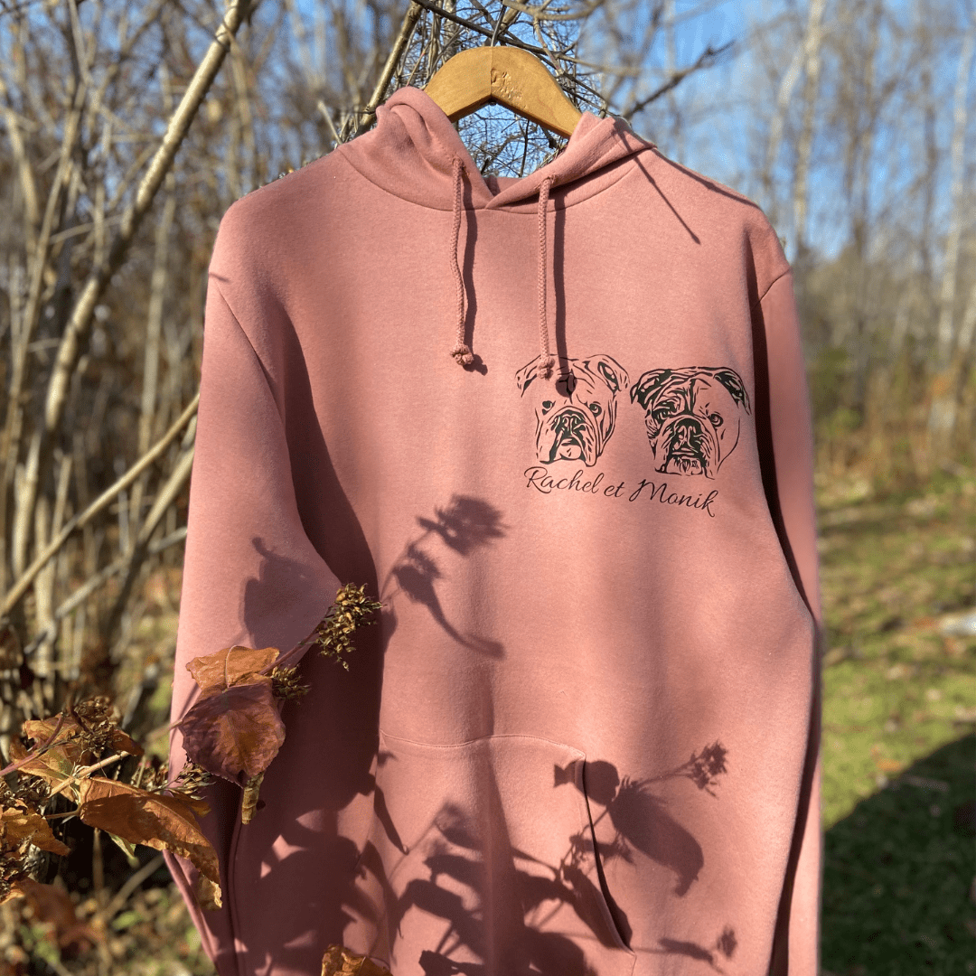 Précommande de vêtements personnalisés avec la photo de ton animal - Zazou Photo Lab