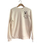 Crewneck Bambou Crème Personnalisable avec la photo de ton animal - Zazou Photo Lab