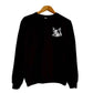 Crewneck Bambou Noir Personnalisable avec la photo de ton animal - Zazou Photo Lab