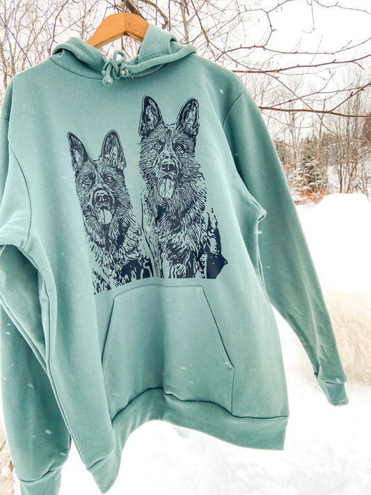 Précommande de vêtements personnalisés avec la photo de ton animal