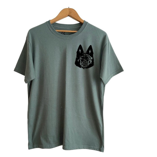 T-Shirt Eucalyptus personnalisable avec la photo de ton animal - Zazou Photo Lab
